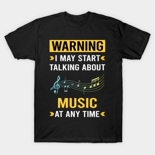 Warning Music T-Shirt